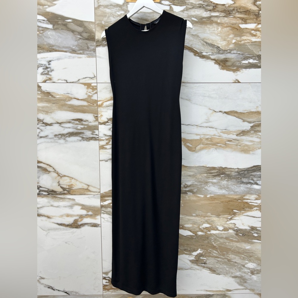 Club Monaco Black sleeveless body con dress size 4